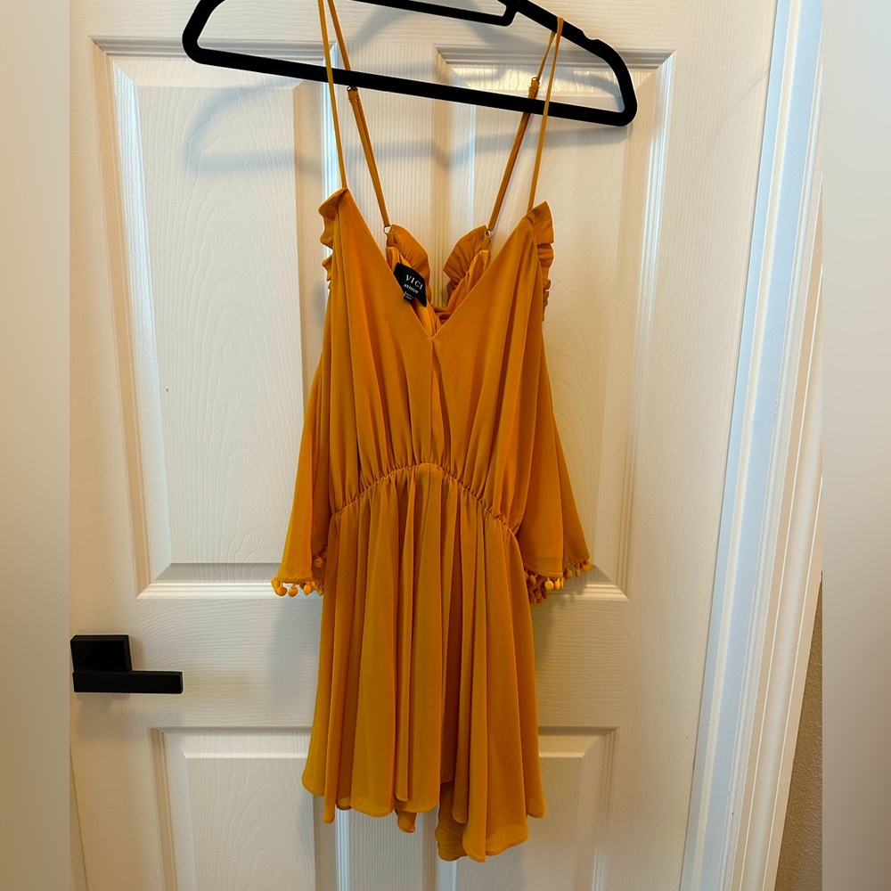Flowy off the shoulder romper